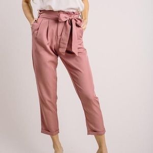 High Waist/Paper Waist Pants